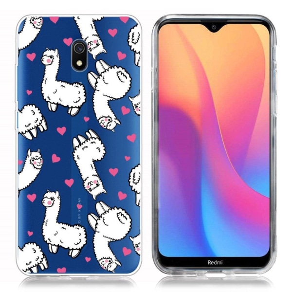 Deco Xiaomi Redmi 8A cover - Alpaka White