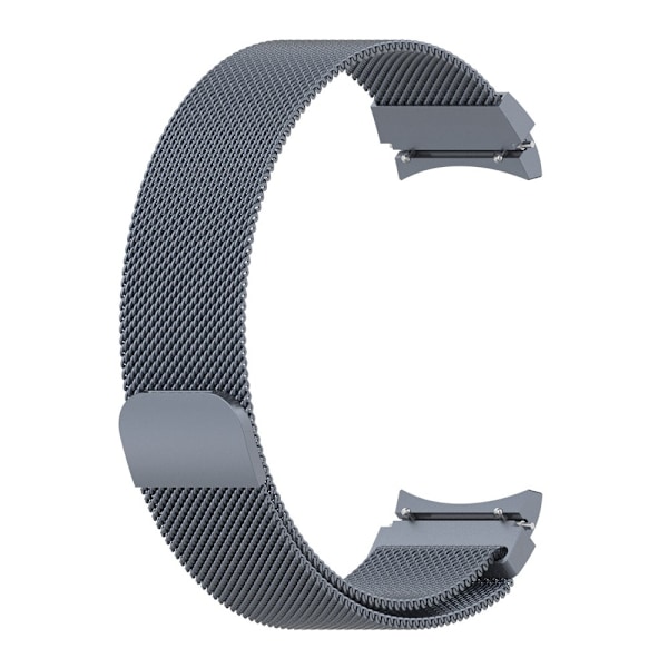 Ruostumattomasta teräksestä valmistettu milanese ranneke Samsung Galaxy Watch 5 / 5 Pro - Harmaa Silver grey