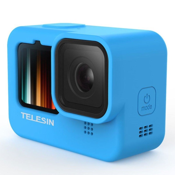 TELESIN GoPro Hero 9 silicone case - Blue Blue