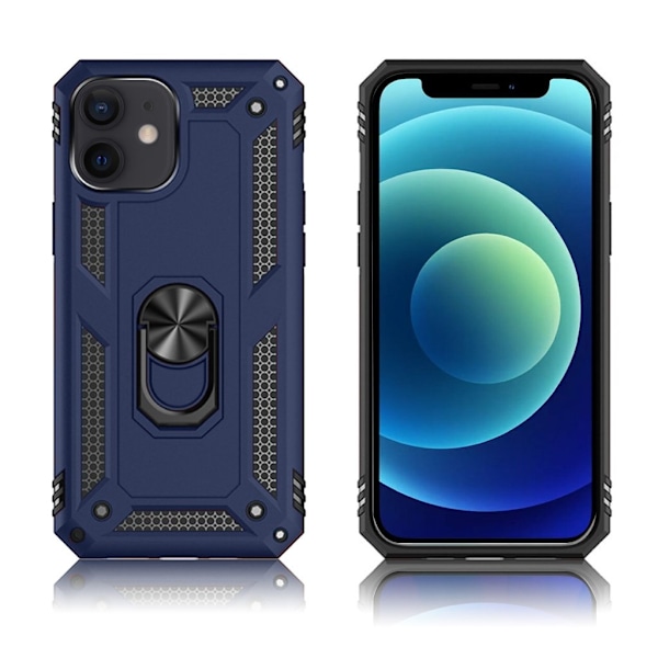 Bofink Combat iPhone 12 Mini etui - Blå Blue