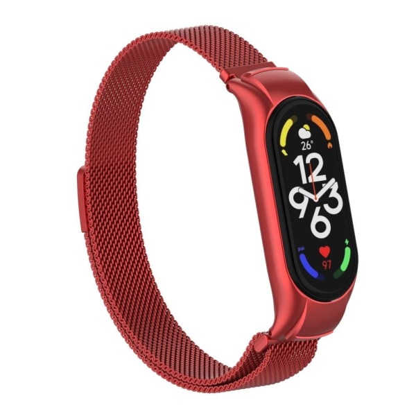 Xiaomi Mi Band 7 milanese watch strap - Red Red