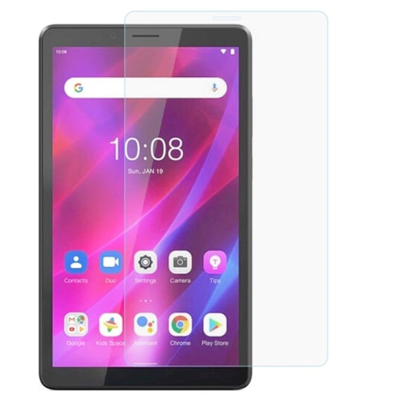 Lenovo Tab M7 (3. generation) skærmbeskytter af hærdet glas Transparent
