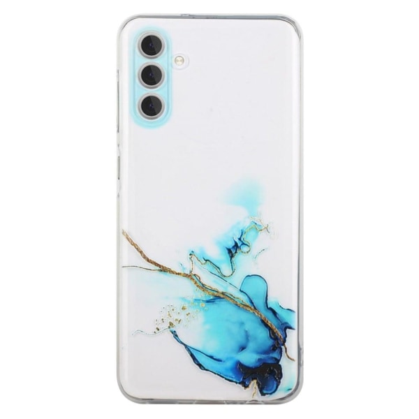 Marble Samsung Galaxy S23 Plus Etui - Blå Blue