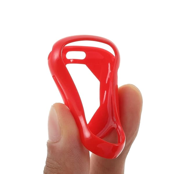 Apple Watch (41 mm) ensfarget TPU-deksel - Rød Red