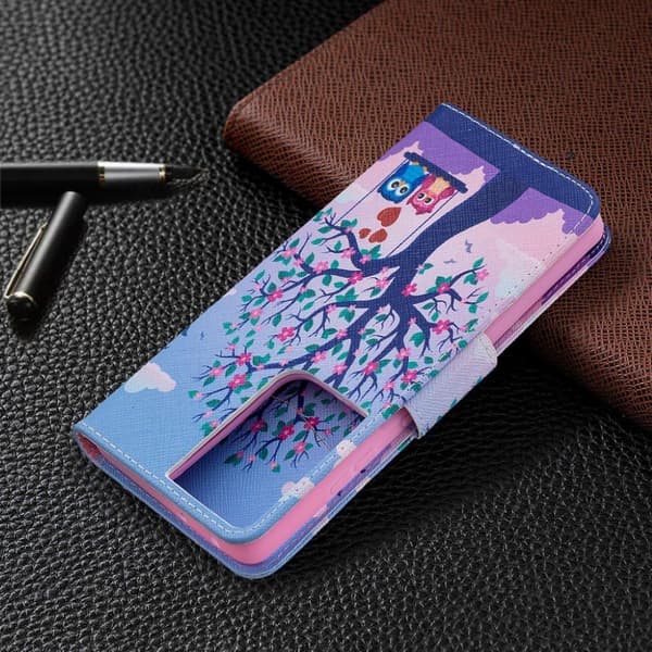 Wonderland Samsung Galaxy S21 Ultra Flippetui - Tre Multicolor