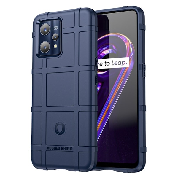 Rugged Shield Suojakotelo Realme 9 Pro Plus - Sininen Blue