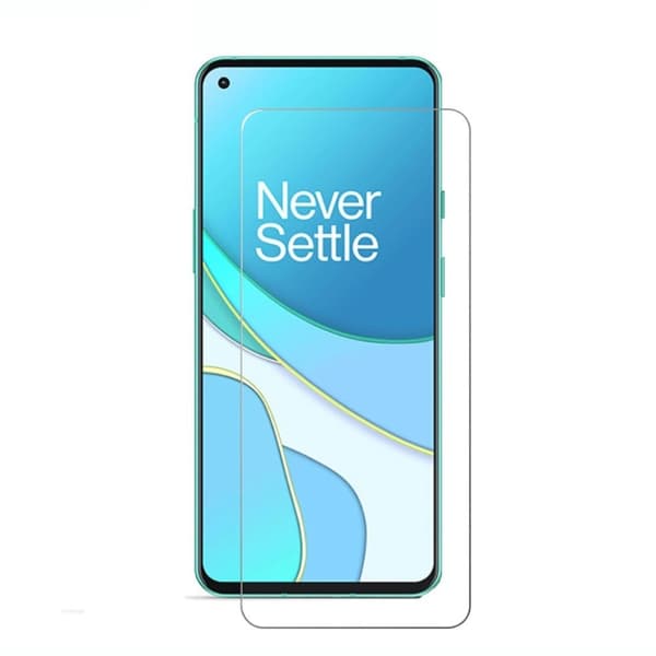 0.3mm härdat glas OnePlus 8T skärmskydd Transparent