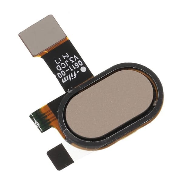 Motorola Moto E4 OEM fingeravtrykksknapp flexkabeldel - Gull Gold
