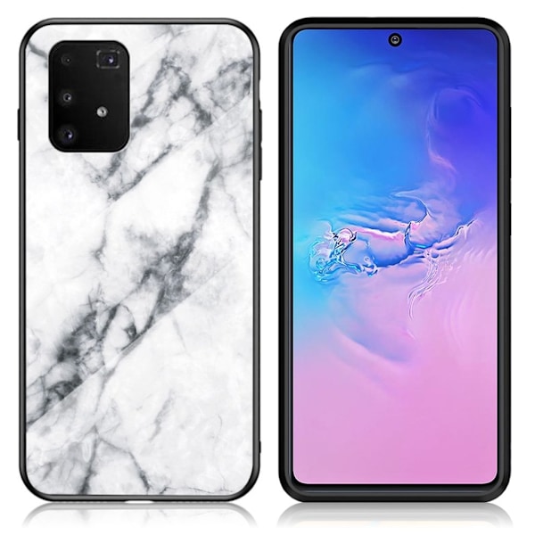 Fantasy Marmor Samsung Galaxy S10 Lite skal - Vit Vit