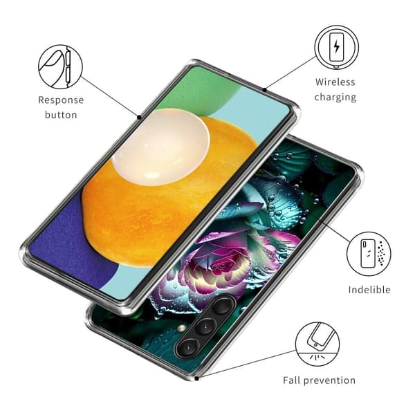 Vibe Samsung Galaxy A16 deksel - Style B Blue