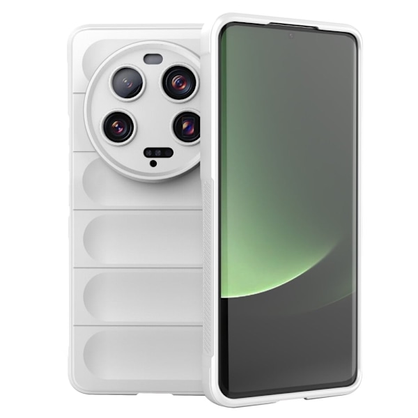 Mjukt greppformat Xiaomi 13 Ultra skal - Vit Vit