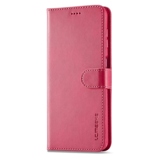LC.IMEEKE Samsung Galaxy A05s flip case - Pinkki Pink