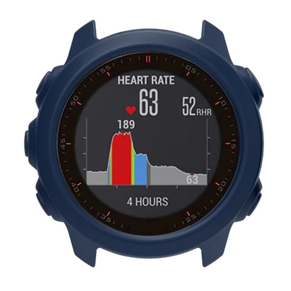 Garmin Forerunner 245 Music / Forerunner 245 Klockfodral Mjukt silikonskydd - Marinblå Blå
