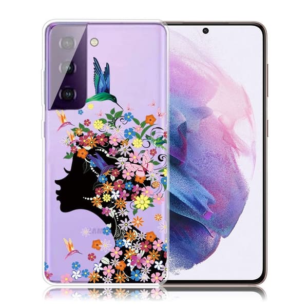 Deco Samsung Galaxy S21 FE Suojakotelo - Kauneus - Kauneus Multicolor
