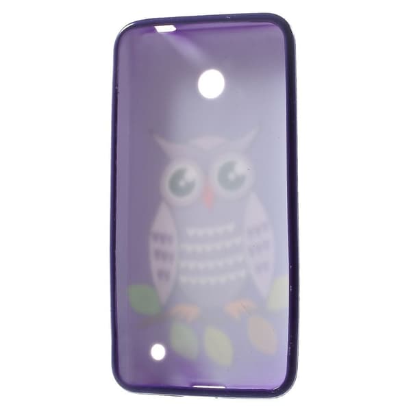 Westergaard Nokia Lumia 630 deksel - Purple Cute Owl Purple