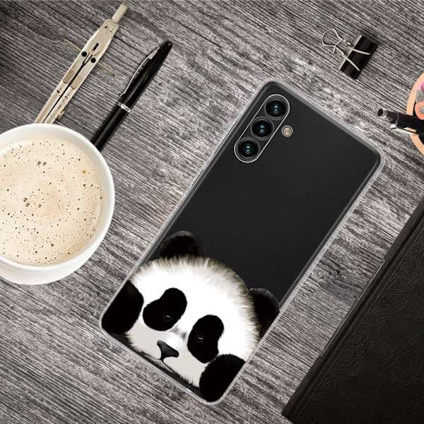 Deco Samsung Galaxy A13 5G Etui - Sød Panda White