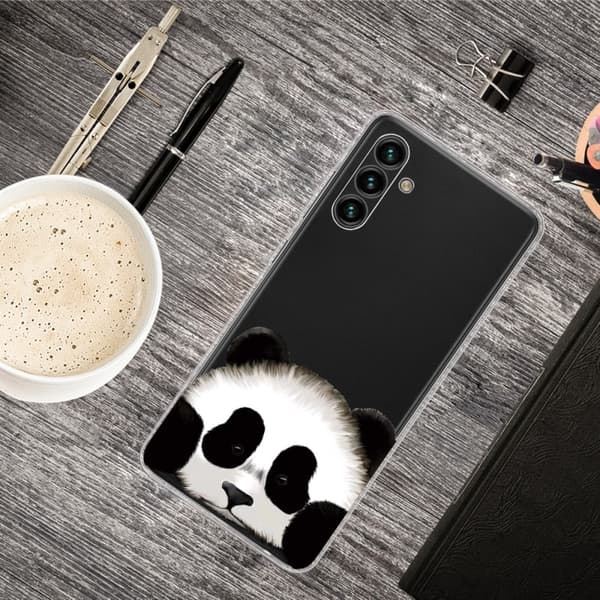 Deco Samsung Galaxy A13 5G Suojakotelo - Cute Panda White
