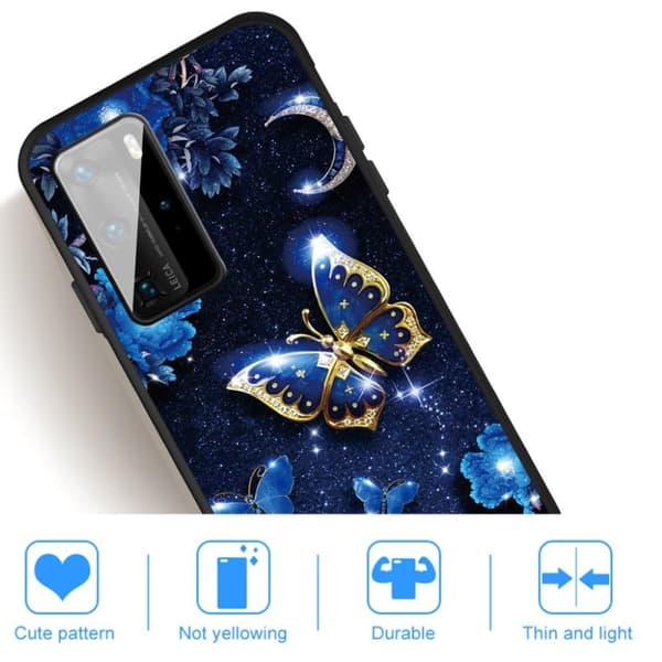 Imagine Huawei P40 skal - Blå Blå