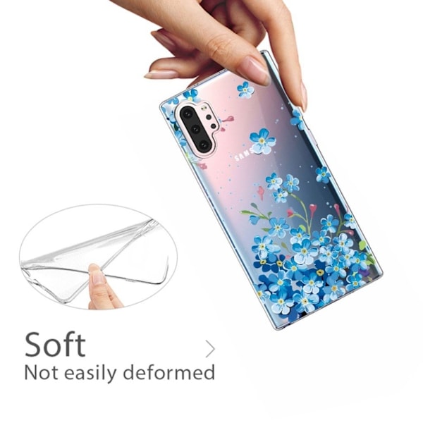 Deco Samsung Galaxy Note 10 Plus skal - Statice Blå