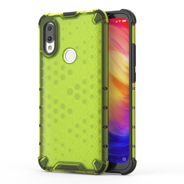 Bofink Honeycomb Xiaomi Redmi 7 cover - Grøn Green