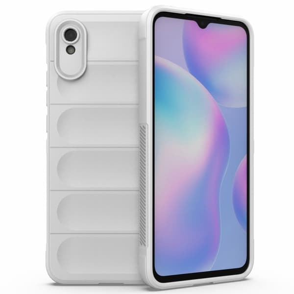 Deksel med mykt grep for Xiaomi Redmi 9A - Hvit White