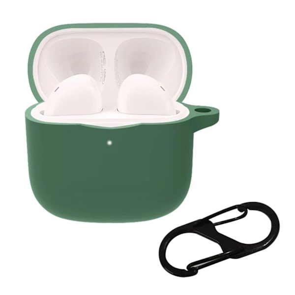 Baseus Bowie E3 silikoneetui med krog - Sortliggrøn Green