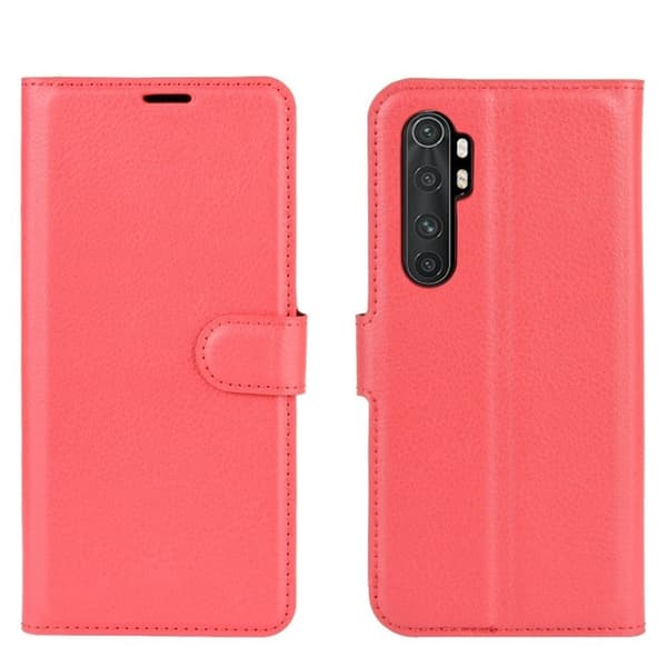 Classic Xiaomi Mi Note 10 Lite fodral - Röd Röd