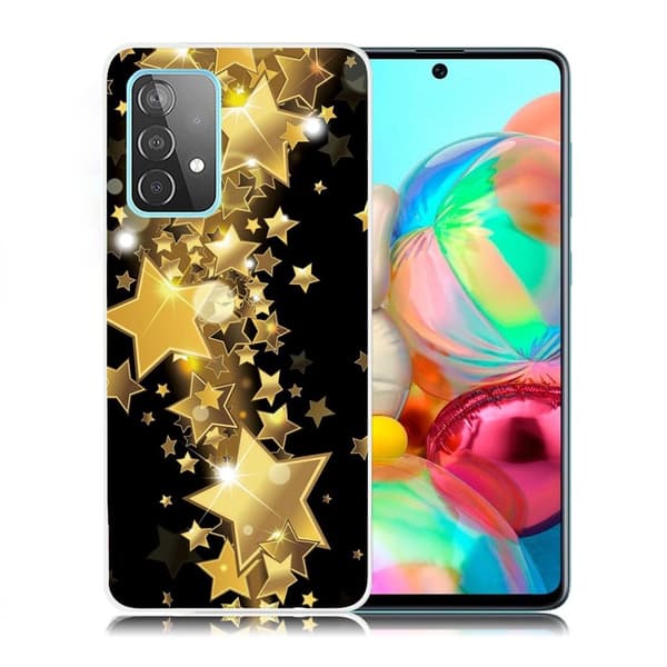 Deco Samsung Galaxy A72 5G etui - guld Star Gold
