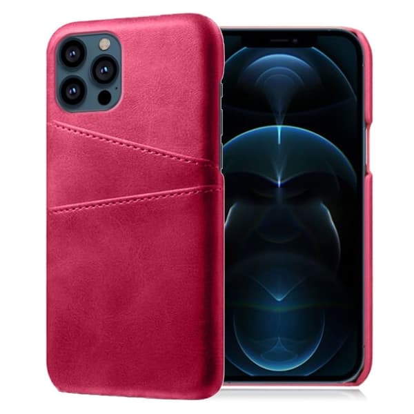 Dual Card iPhone 13 Pro Max deksel - Rose Pink