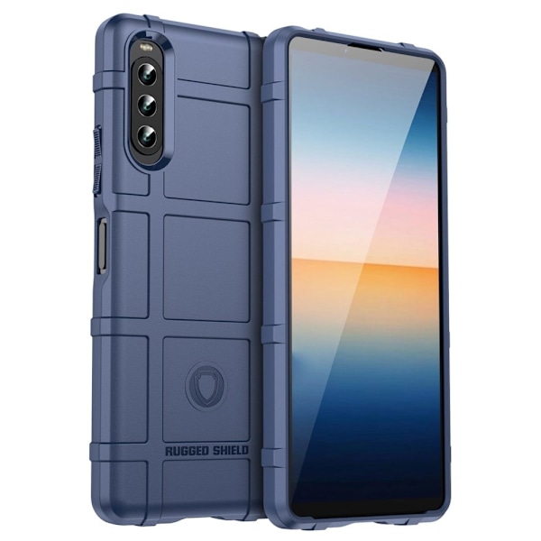 Rugged Shield Sony Xperia 10 IV skal - Blå Blå