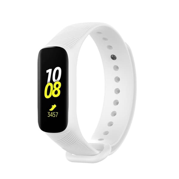 Samsung Galaxy Fit e twill design silikone Urrem - Hvid White