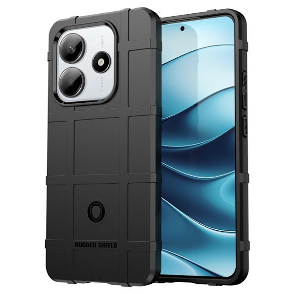 Rugged Shield Xiaomi Redmi Note 14 5G Cover - Sort Black