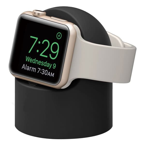 Universel Apple Watch Unik stand og oplader display - Sort Black