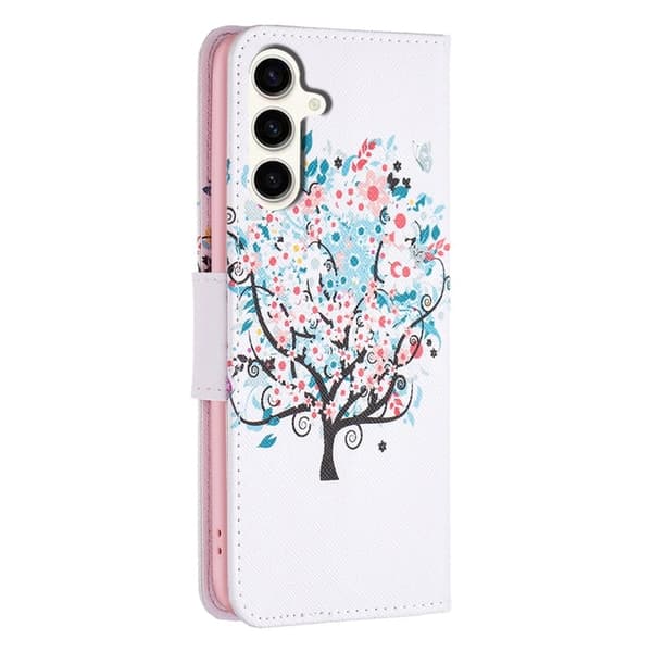 Wonderland Samsung Galaxy S23 Fe Flippetui - Blomst Tre Pink