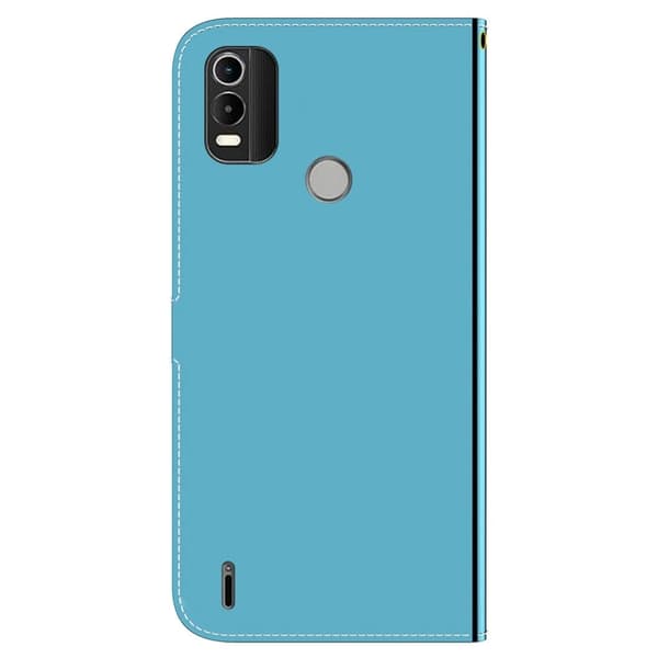 Mirror Nokia C21 Plus flip-etui - Blå Blue