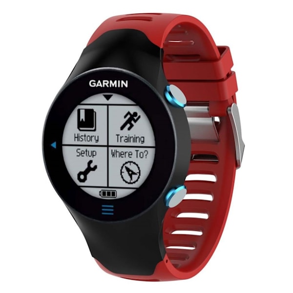 Garmin Forerunner 610 silikoneurrem - rød Red