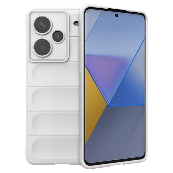 Mjukt greppformat Xiaomi Redmi Note 13 Pro skal - Vit Vit