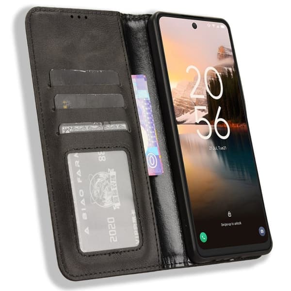 Marmordesign Samsung Galaxy S24 Plus deksel - Style L Purple