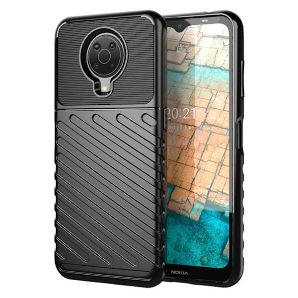 Thunder Nokia G10 / G20 Etui - Sort Black