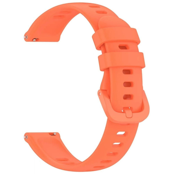 Keep B4 Silicone Watch Band Adjustable Wrist Strap Replacement - Orange Orange