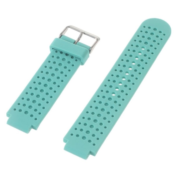 Garmin Forerunner 220 / 230 / 235 / 620 / 630 / 735XT klockarmband i silikon - Cyan Grön