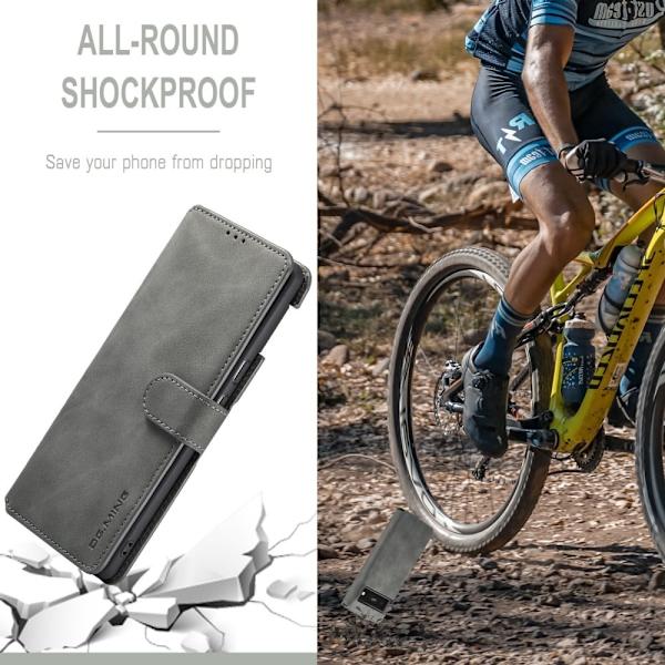 DG.Ming Google Pixel 6 Pro Retro Suojakotelo - Harmaa Silver grey