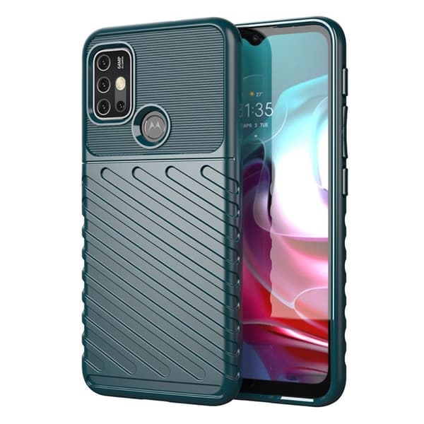 Thunder Motorola Moto G30 / G10 Etui - Grøn Green