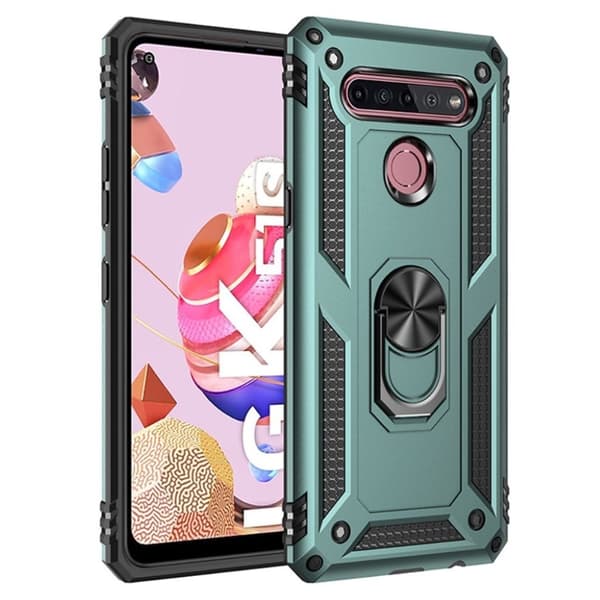 Bofink Combat LG K51S etui - Dark grøn Green