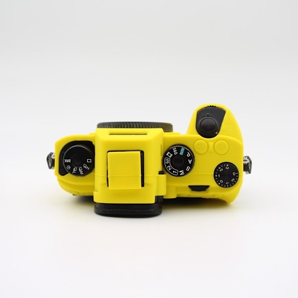 Sony Alpha A9 blødt silikone etui - Gul Yellow