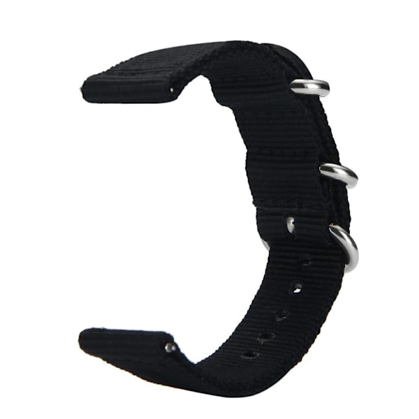 Garmin Forerunner 245 / 245 Music nylonkellonauha - Musta Black