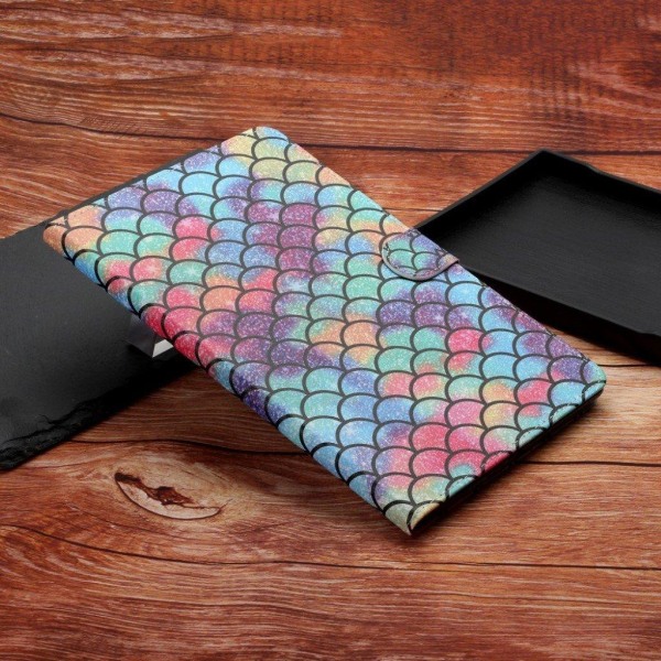 iPad 10.2 (2019) / Air (2019) cool pattern leather flip case - F Multicolor