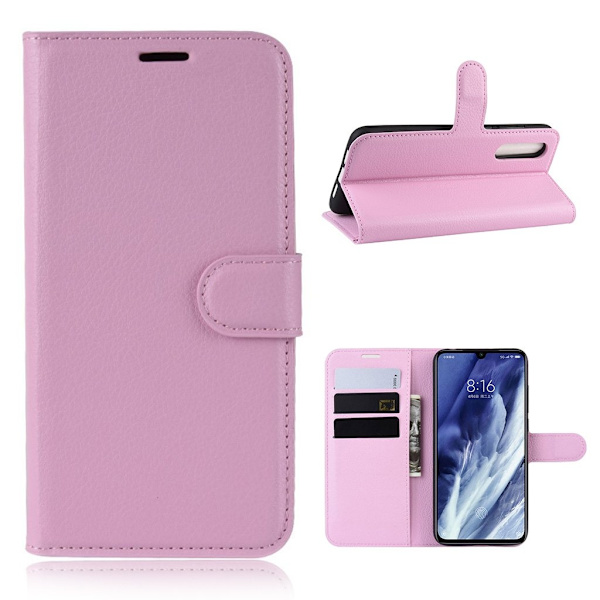 Alpha Xiaomi Mi 9 Pro flip etui - Lyserød Pink