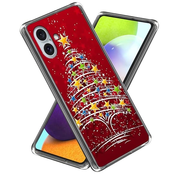 Vibe iPhone 16 Plus deksel - Style F Red