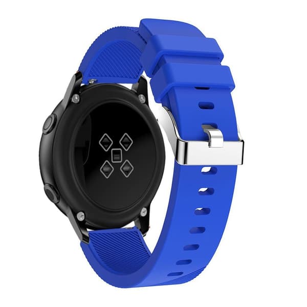 Samsung Galaxy Watch Active (20mm) klockarmband av silikon - Ljusblå Blå